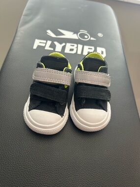 Converse Chuck Taylor All Star Baby Size 2 Infant Black Toddler Sneakers